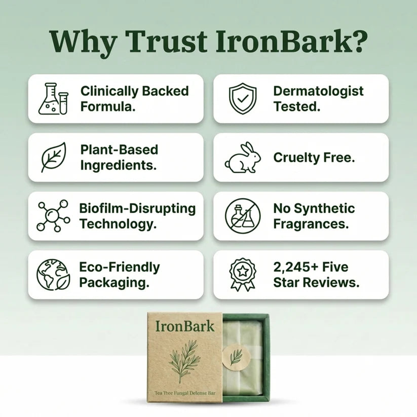 Ironbark Tea Tree Antifungal Bar